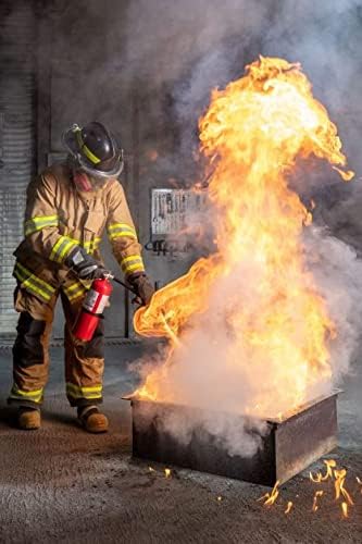 Amerex B402, 5lb ABC Dry Chemical Class A B C Fire Extinguisher, with Wall Bracket, 6 Pack - Image 3