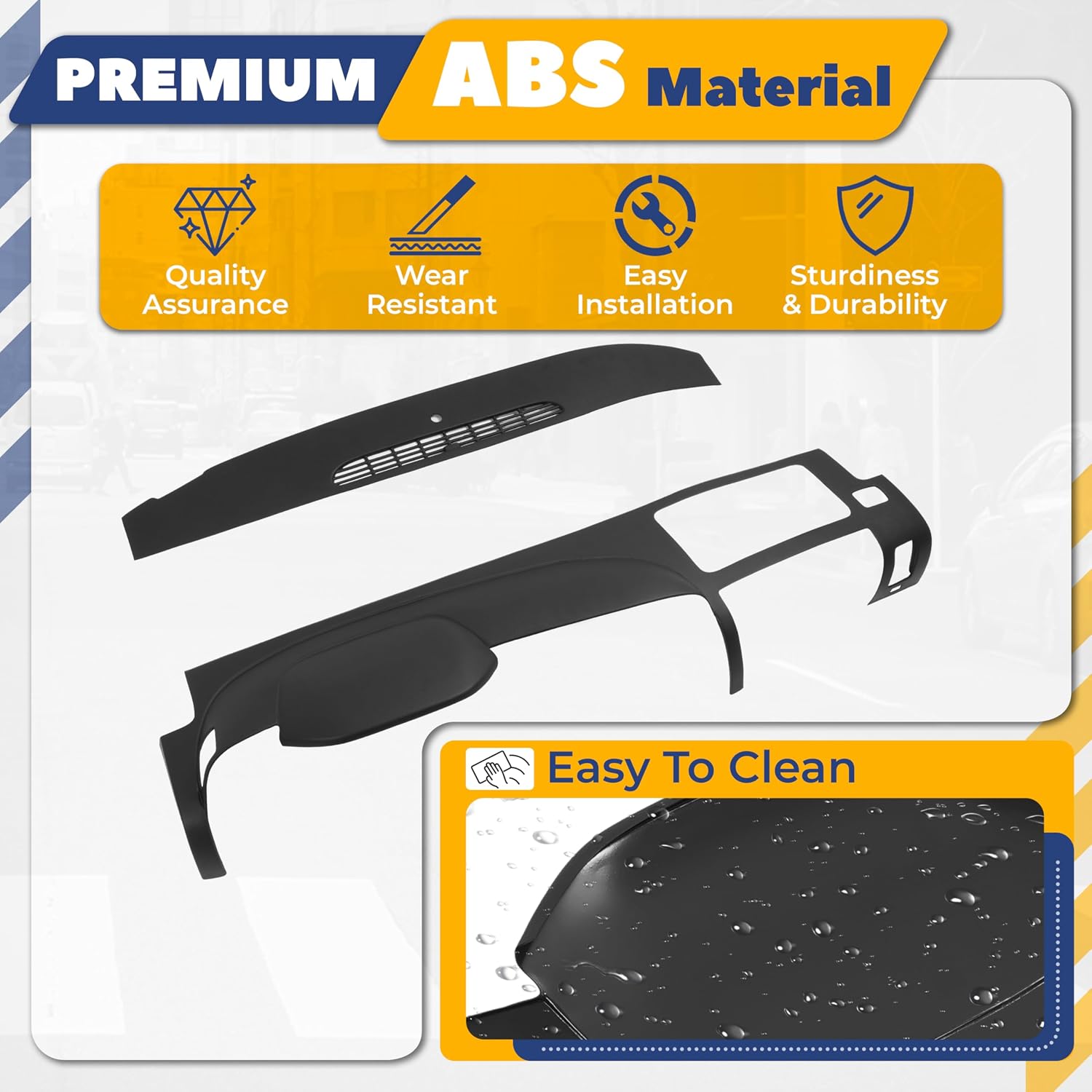 Dashboard Cover Compatible with 2007-2013 Silverado Sierra - Image 4