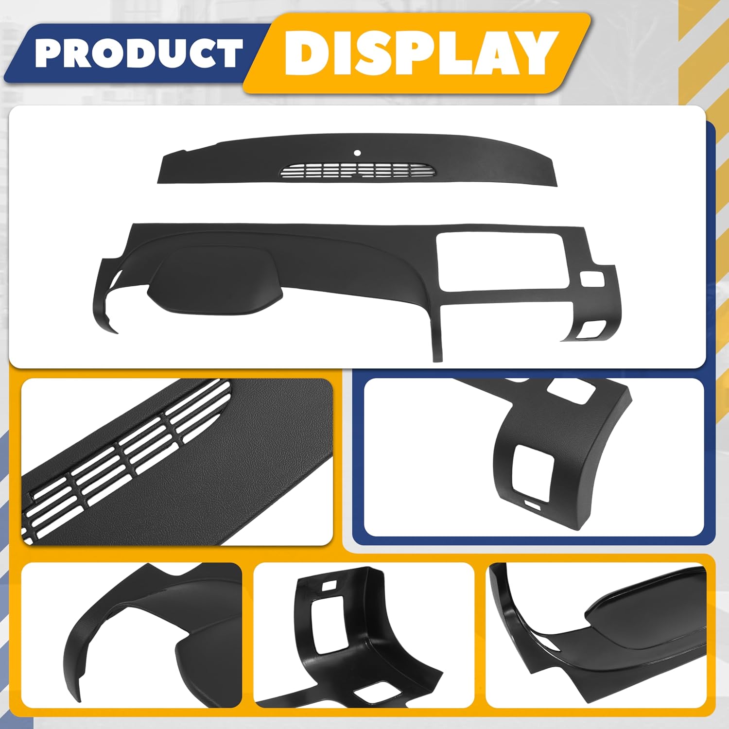 Dashboard Cover Compatible with 2007-2013 Silverado Sierra - Image 5