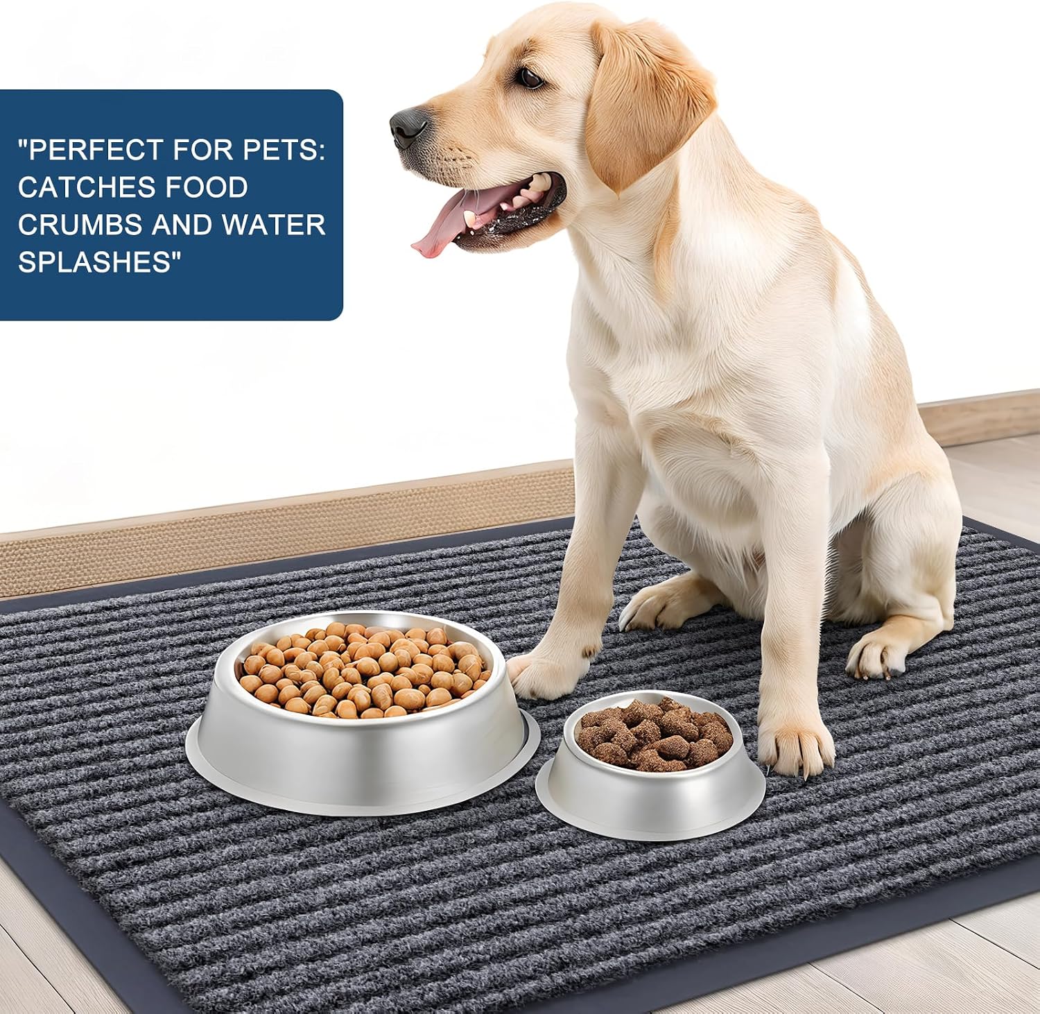 OLANLY 2-Pack Front Door Mats 29.5x17, Waterproof Heavy-Duty Doormats - Image 6