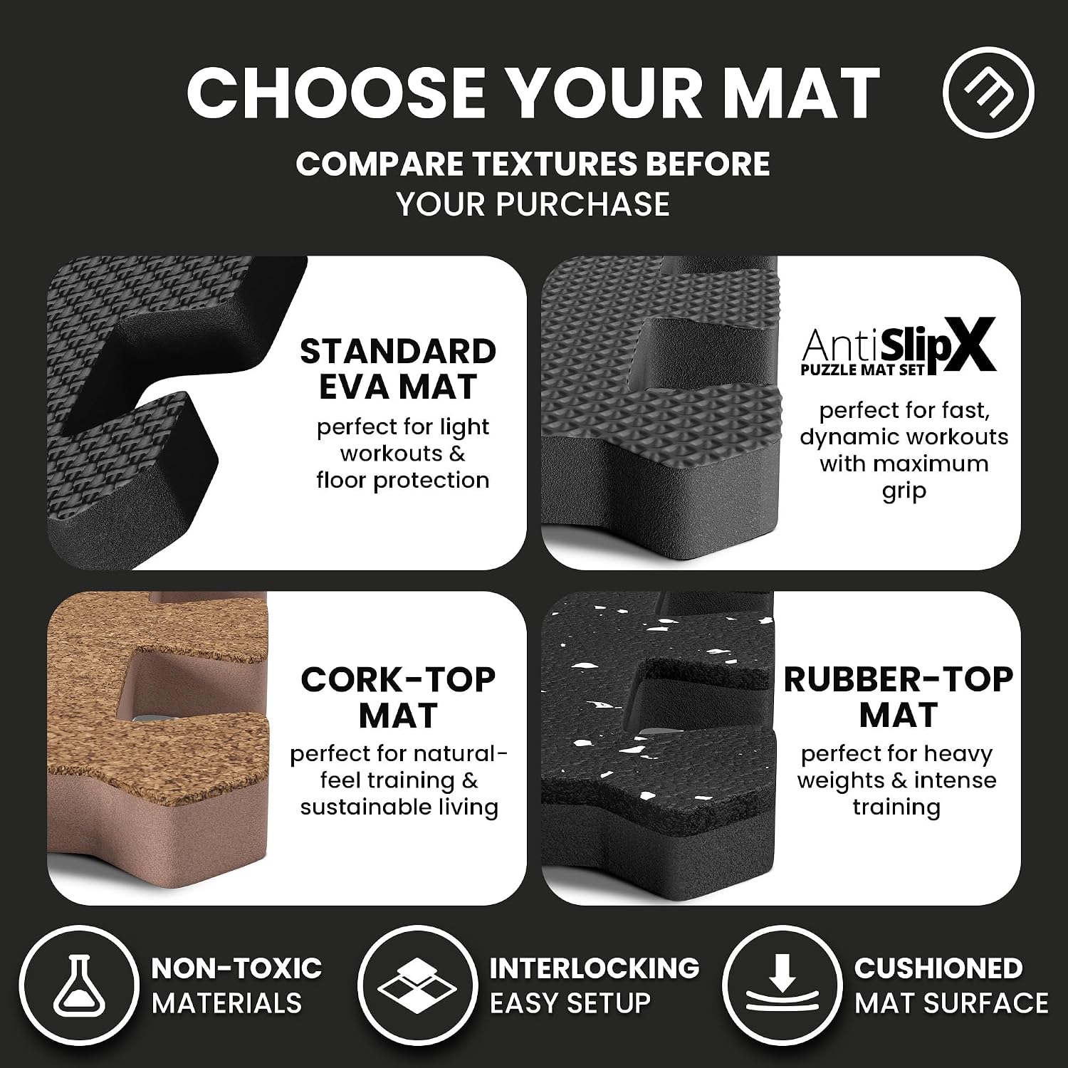 bemaxx Gym Mats Set - EVA Interlocking Foam Floor Tiles Workout Mat Puzzle - Image 15