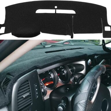 Dash Cover Mat for 2000-06 Chevy Suburban Tahoe Avalanche (00-06,Beige) Y44